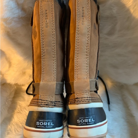 Sorel Womens Joan Of Attic Chevron Knit II Waterproof Boots Womens Size 7 New W - Picture 8 of 10